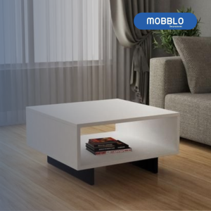 Mesa de Centro Verona Blanco, Wengue