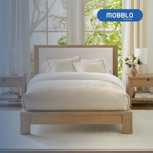 Cama Doble Vega Natural, Beige